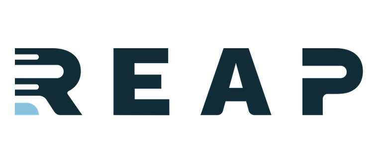 Incorrect: the REAP logo with its letters pulled apart